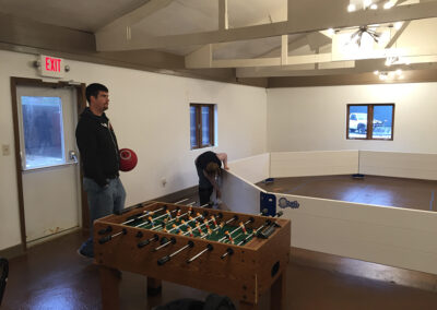 Octopit gaga ball pit set up