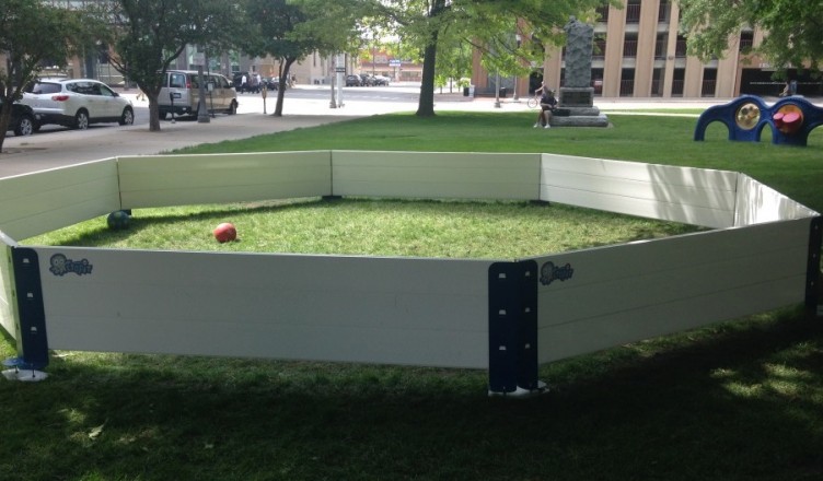 Octopit USA gaga ball pit outdoors