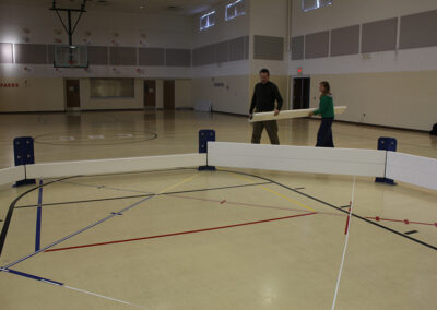 Assembly of Octopit USA gaga ball pit