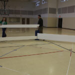 Octopit USA indoor Gaga pit assembly