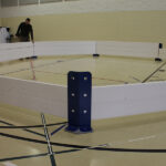 Indoor assembly of Octopit USA gaga pit