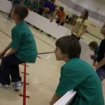 Indoor octoball with Octopit USA gaga ball pit