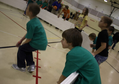 Indoor octoball with Octopit USA gaga ball pit