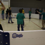 Octoball indoors in Octopit USA gaga pit