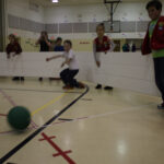 Octopit indoors- children playing Gaga Ball