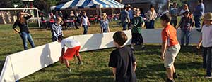 Kids enjoying the Octopit USA octoball pit.